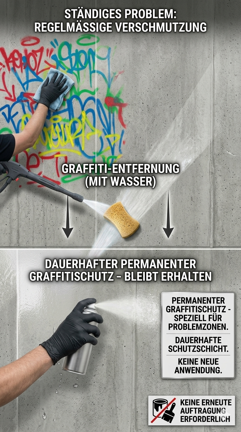 permanenter Graffitischutz